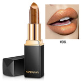 HANDAIYAN Brand Makeup Chameleon Liquid Lipstick Diamond Long Lasting Pearly Lip Gloss Fashion Lip Stick maquiagem TSLM2