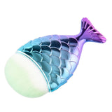 Blush pretty Mermaid Makeup Brushes Powder Foundation Contour fish fashion Make Up Brush Cosmetic Tools Maquiagem