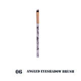 #501 2018 New Fashion Marble Makeup Brush Set Professional Face Eye Shadow Eyeliner Foundation Makeup Brushes  Tool Freeship