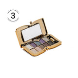 OutTop Beauty Fashion 1Box  10 Colors Shimmer Eyeshadow Eye Shadow Palette Makeup Cosmetic Set 160928 180315 drop ship