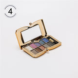 OutTop Beauty Fashion 1Box  10 Colors Shimmer Eyeshadow Eye Shadow Palette Makeup Cosmetic Set 160928 180315 drop ship