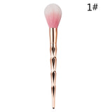 1Pcs Diamond Makeup Brush Set Big Fish Tail Foundation Powder Brushs 20x2.0x1.4cm New fashion design Makeup Brush