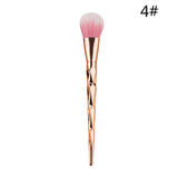 1Pcs Diamond Makeup Brush Set Big Fish Tail Foundation Powder Brushs 20x2.0x1.4cm New fashion design Makeup Brush