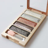 New Eyeshadow Palette 5 Color Glitter Eyeshadow Makeup Eye Shadow Palette Fashion Make Up Eyeshadow
