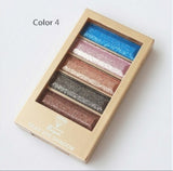 New Eyeshadow Palette 5 Color Glitter Eyeshadow Makeup Eye Shadow Palette Fashion Make Up Eyeshadow