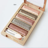 New Eyeshadow Palette 5 Color Glitter Eyeshadow Makeup Eye Shadow Palette Fashion Make Up Eyeshadow