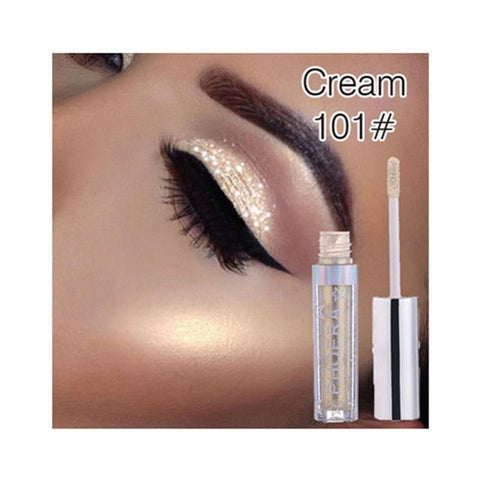 2018 Brand New Eye Shadow 12 Color Makeup Eye Shadow PHOERA 1pc Magnificent Metals Glitter and Glow Liquid Eyeshadow Hot Fashion