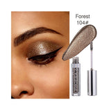 2018 Brand New Eye Shadow 12 Color Makeup Eye Shadow PHOERA 1pc Magnificent Metals Glitter and Glow Liquid Eyeshadow Hot Fashion