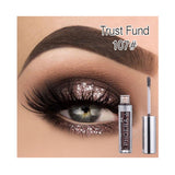 2018 Brand New Eye Shadow 12 Color Makeup Eye Shadow PHOERA 1pc Magnificent Metals Glitter and Glow Liquid Eyeshadow Hot Fashion