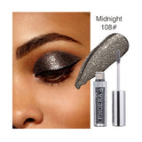 2018 Brand New Eye Shadow 12 Color Makeup Eye Shadow PHOERA 1pc Magnificent Metals Glitter and Glow Liquid Eyeshadow Hot Fashion