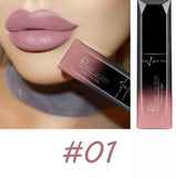 Pudaier 21 Colors Maquiagem Makeup Lipstick Korean Fashion Waterproof Liquid Lipstick Lip Kit Metallic Matte Velvet Lip Gloss