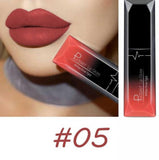 Pudaier 21 Colors Maquiagem Makeup Lipstick Korean Fashion Waterproof Liquid Lipstick Lip Kit Metallic Matte Velvet Lip Gloss