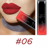Pudaier 21 Colors Maquiagem Makeup Lipstick Korean Fashion Waterproof Liquid Lipstick Lip Kit Metallic Matte Velvet Lip Gloss