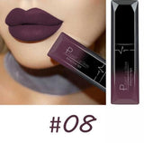 Pudaier 21 Colors Maquiagem Makeup Lipstick Korean Fashion Waterproof Liquid Lipstick Lip Kit Metallic Matte Velvet Lip Gloss