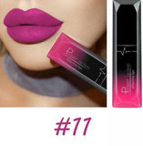 Pudaier 21 Colors Maquiagem Makeup Lipstick Korean Fashion Waterproof Liquid Lipstick Lip Kit Metallic Matte Velvet Lip Gloss