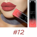 Pudaier 21 Colors Maquiagem Makeup Lipstick Korean Fashion Waterproof Liquid Lipstick Lip Kit Metallic Matte Velvet Lip Gloss