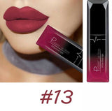 Pudaier 21 Colors Maquiagem Makeup Lipstick Korean Fashion Waterproof Liquid Lipstick Lip Kit Metallic Matte Velvet Lip Gloss