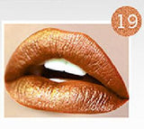 Pudaier 21 Colors Maquiagem Makeup Lipstick Korean Fashion Waterproof Liquid Lipstick Lip Kit Metallic Matte Velvet Lip Gloss