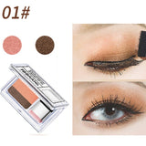 Fashion eyeshadow palette 2Colors Matte EyeShadow naked palette Glitter eye shadow MakeUp Nude MakeUp set pallete matte 10.8