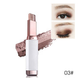 Fashion Eye Shadow Stick Double Color Eyes Makeup Cream Natural Naked Shimmer Glitter Eyeshadow Pencil 998 For Beauty