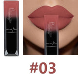 Waterproof Nude Lipstick Long Lasting Liquid Matte Lipstick Kit Lip Gloss Cosmetics Women Fashion Lip Makeup Gift Batom