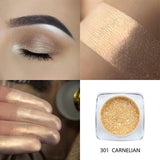 New Fashion Top Brand PHOERA Pigment Eyeshadow Glitter Powder Shimmering Colors Eye Shadow Palette Metallic Eye Makeup Cosmetic