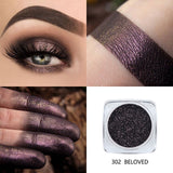 New Fashion Top Brand PHOERA Pigment Eyeshadow Glitter Powder Shimmering Colors Eye Shadow Palette Metallic Eye Makeup Cosmetic