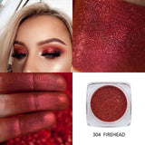 New Fashion Top Brand PHOERA Pigment Eyeshadow Glitter Powder Shimmering Colors Eye Shadow Palette Metallic Eye Makeup Cosmetic