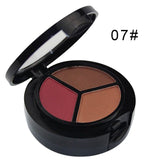 2019 Smoky Cosmetic Set 3 colors Professional Natural Matte Makeup Eye Shadow brochas maquillaje profesional pinceaux fashion #7