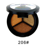 2019 Smoky Cosmetic Set 3 colors Professional Natural Matte Makeup Eye Shadow brochas maquillaje profesional pinceaux fashion #7