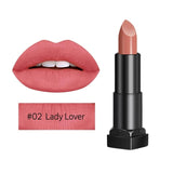 COSCELIA Waterproof Nude Matte Velvet Glossy Lip Gloss Lipstick Lip Sexy Red Lip Tint 12 Colors Women Fashion Makeup Gift