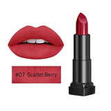 COSCELIA Waterproof Nude Matte Velvet Glossy Lip Gloss Lipstick Lip Sexy Red Lip Tint 12 Colors Women Fashion Makeup Gift