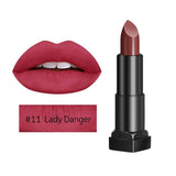 COSCELIA Waterproof Nude Matte Velvet Glossy Lip Gloss Lipstick Lip Sexy Red Lip Tint 12 Colors Women Fashion Makeup Gift