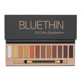 12colors Eyeshadow Professional Makeup Palette Natural Fashion Shimmer Make Up Pigment Eyeshadow Nude Matte Eye Shadow Cosmetics