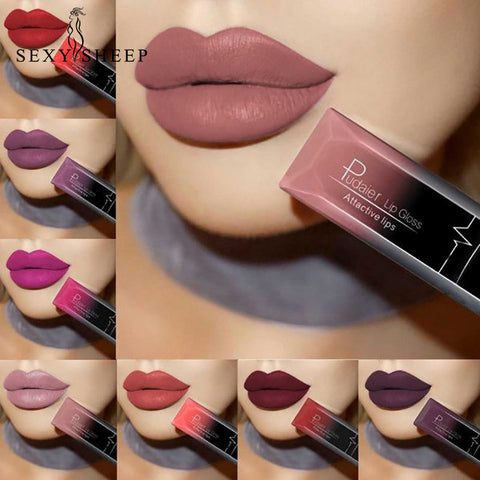 21 Color Matte Non-fading Lip Gloss Women Matter Lipstick Fashion Durable Waterproof Lipstick Pudaier
